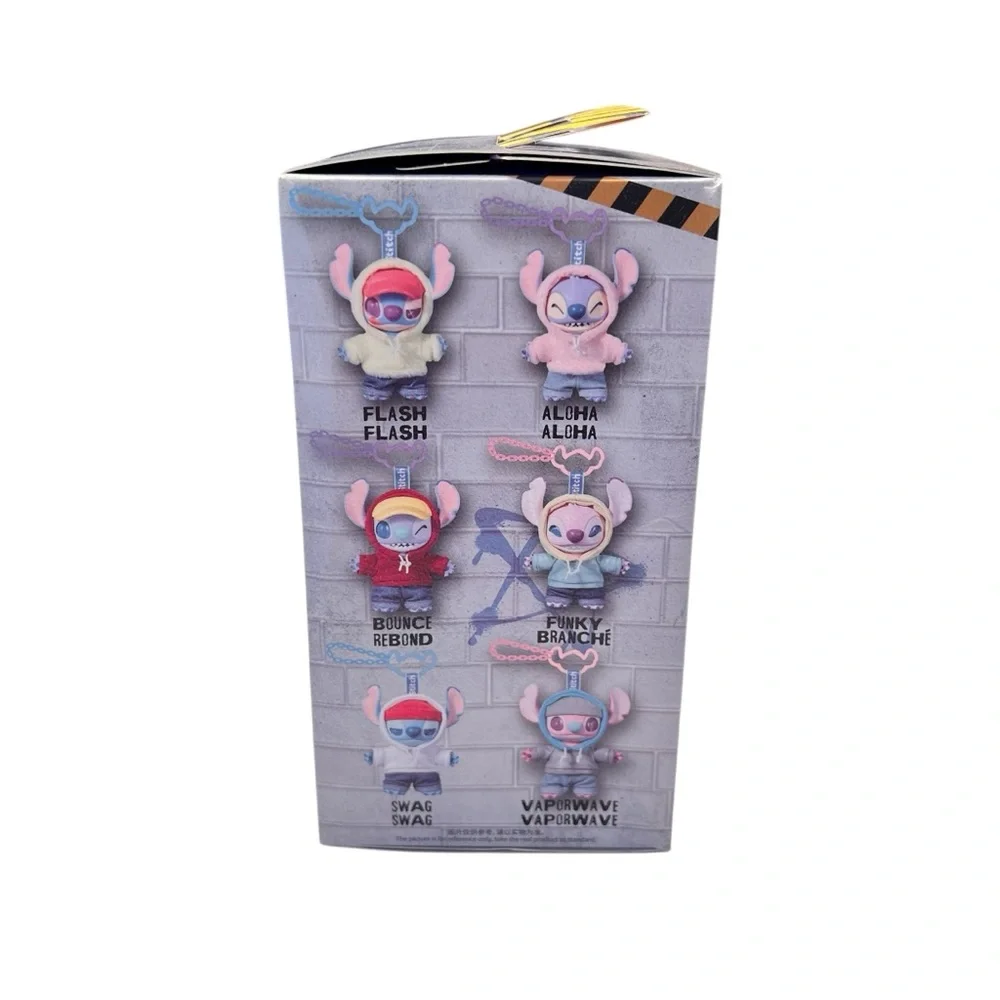Miniso Disney Gen Z Stitch Street Box Plush Pendant Labubu